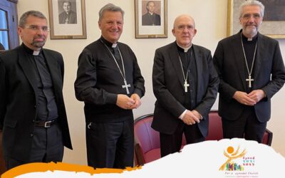 Los responsables del Sínodo reciben al arzobispo y valoran la «la amplia implicación y la gran creatividad» de Madrid